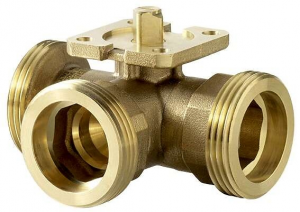 Клапан трехходовой Sauter DN 15, PN 40, kvs4, 90°, регулирующий, BKRA015F320
