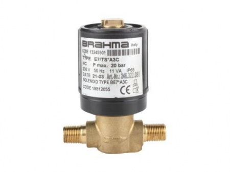 Клапан электромагнитный Brahma E7/TS*A3C 13245501